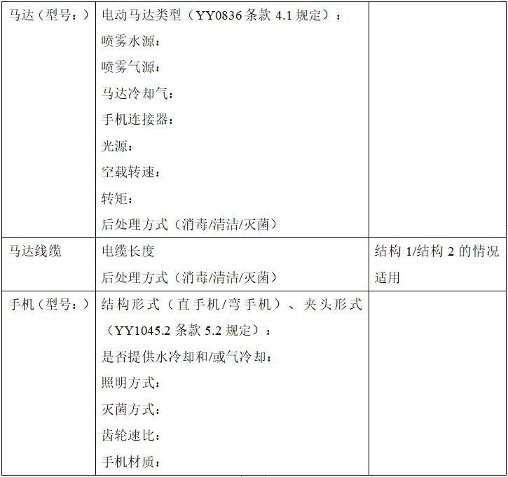 牙科種植機(jī)注冊技術(shù)審查指導(dǎo)原則（2017年第124號）(圖8)