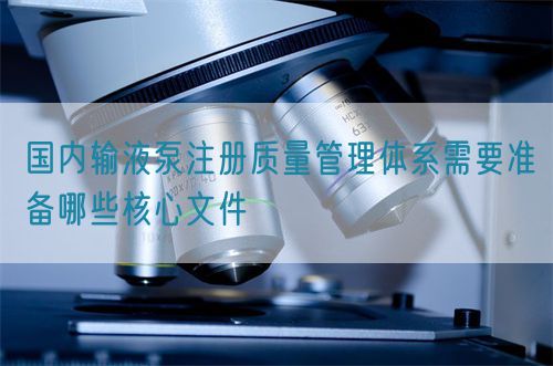 國(guó)內(nèi)輸液泵注冊(cè)質(zhì)量管理體系需要準(zhǔn)備哪些核心文件(圖1) 國(guó)內(nèi)輸液泵注冊(cè)質(zhì)量管理體系需要準(zhǔn)備哪些核心文件(圖1)